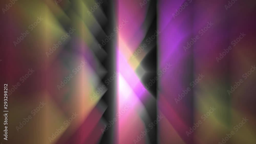 Wall mural abstract background shiny rainbow lights rotating seamless loop motion graphics animation new qualit