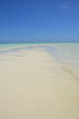 Crystal clear waters of Zanzibar