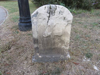 Christian tombstones from the early nineteenth century