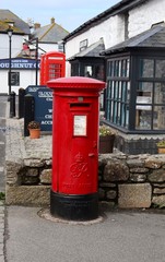red post box