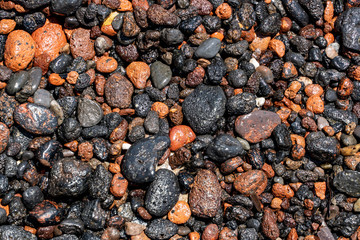 Volcanic Rock Texture, Pumice stone texture background.