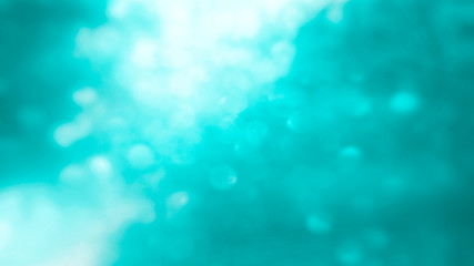 Winter seasonal bokeh background.