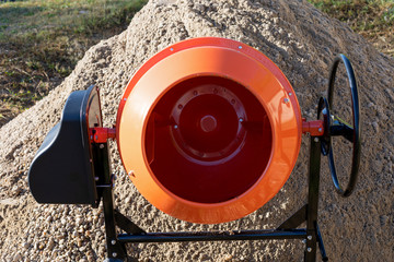  Electric cement mixer