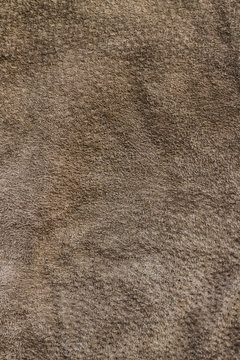 Texture cuir retourn&eacute; ou  cuir daim marron