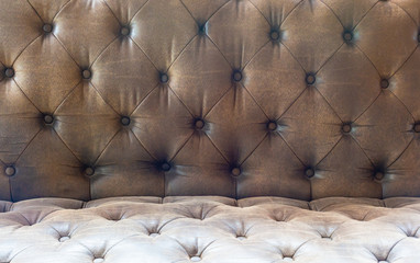 brown leather background and texture.