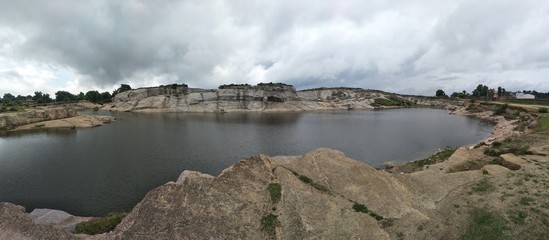 Wide Lake, blue pond