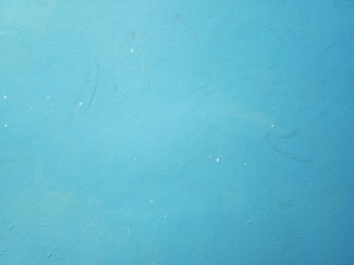 Smooth surface blue cement wall background