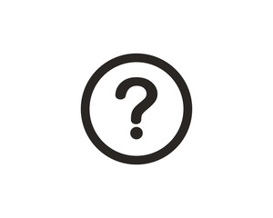 Question mark icon symbol vector