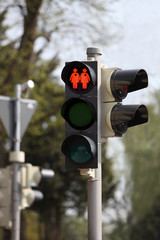 Ampelanlage für Gleichgeschlechtliche