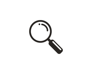 Magnifying glass icon symbol vector