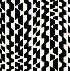 Abstract geometric stripes pattern print design.