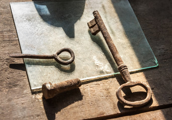 Details in the barn.