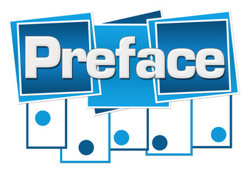 Preface Blue Squares Stripes Dots Bottom 