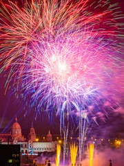 Fuegos artificiales Barcelona