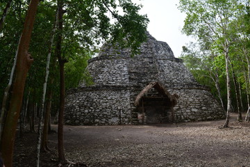 Mexiko Coba Maya Ruine 