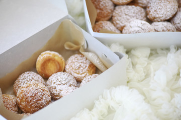 Confectionery flavored cakes for a holiday