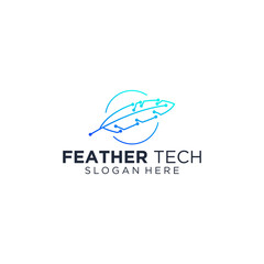 Feather technology logo