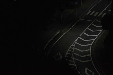 夜の道