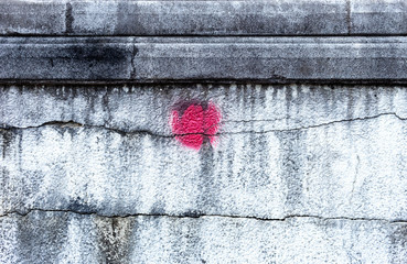 Grieta en la pared