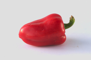 red pepper isolated on white background