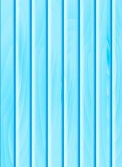 Blue wooden background. Vector illustration for card or banner