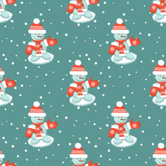  Seamless pattern ore background  Merry Christmas and Happy New Yea 40