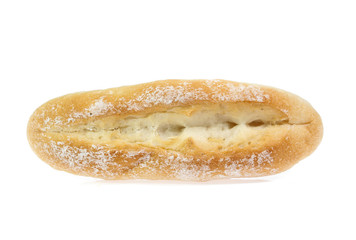 Bread isolated on white background