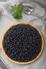 Blueberry tart