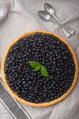 Blueberry tart