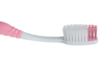 toothbrush on white background