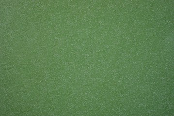 green background from old leather cover on the book