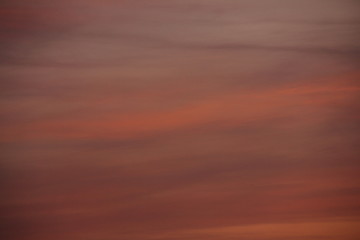 beautiful sunrise on the city. Heaven is like candy floss