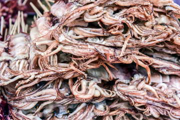Chinese snacks on the market