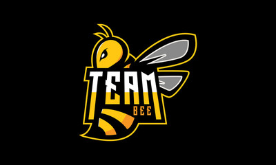 Bee Esport Logo - Mascot Logo Template-01