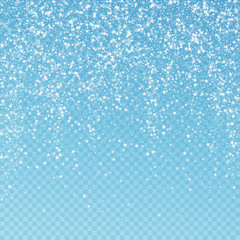 Obraz premium Amazing falling stars Christmas background. Subtle