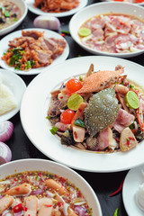 Yum (Thai food) - Soft focus