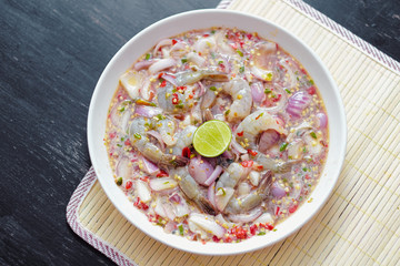 Yum (Thai food) - Soft focus