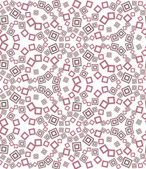 Kaleidoscope seamless pattern. Geometric abstraction on white background. Useful as design element for texture and artistic compositions.
