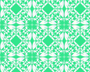 Geometrical shape pattern design for fabric and wallpaper