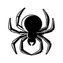 Halloween spider vector design icon