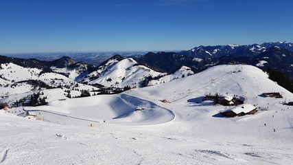 Obraz premium Winter near Sudelfeld in Germany