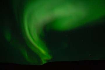 Aurora / Northern Lights in autumn time in Iceland