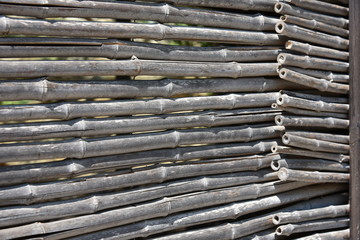 bamboo background Background of dry bamboo. pattern, obsolete,