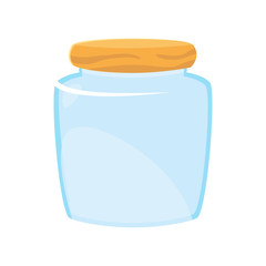 Isolated kitchen jar vector design