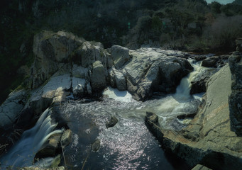 Fototapeta premium rocks in water