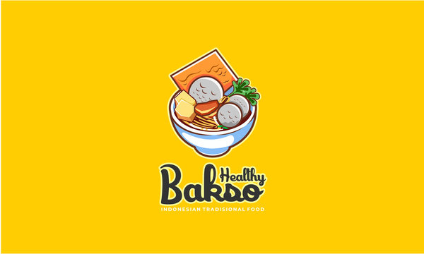 bakso logo design for your projects