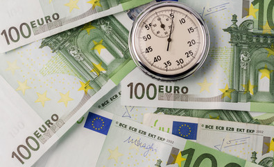 Time is money. European currency