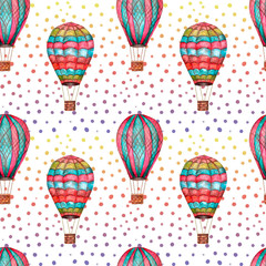 seamless pattern with hearts