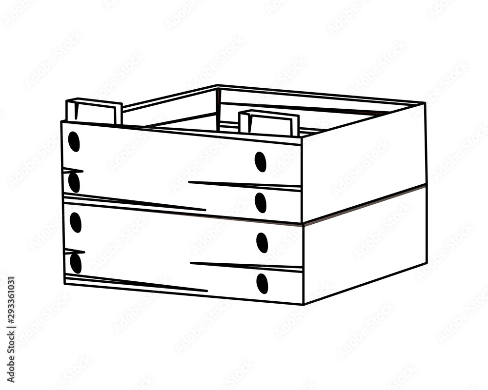 Poster isolated box icon vector design