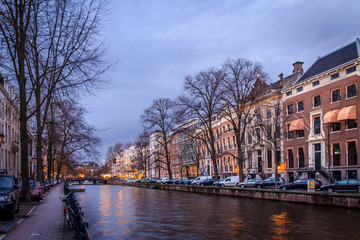 canal in amsterdam